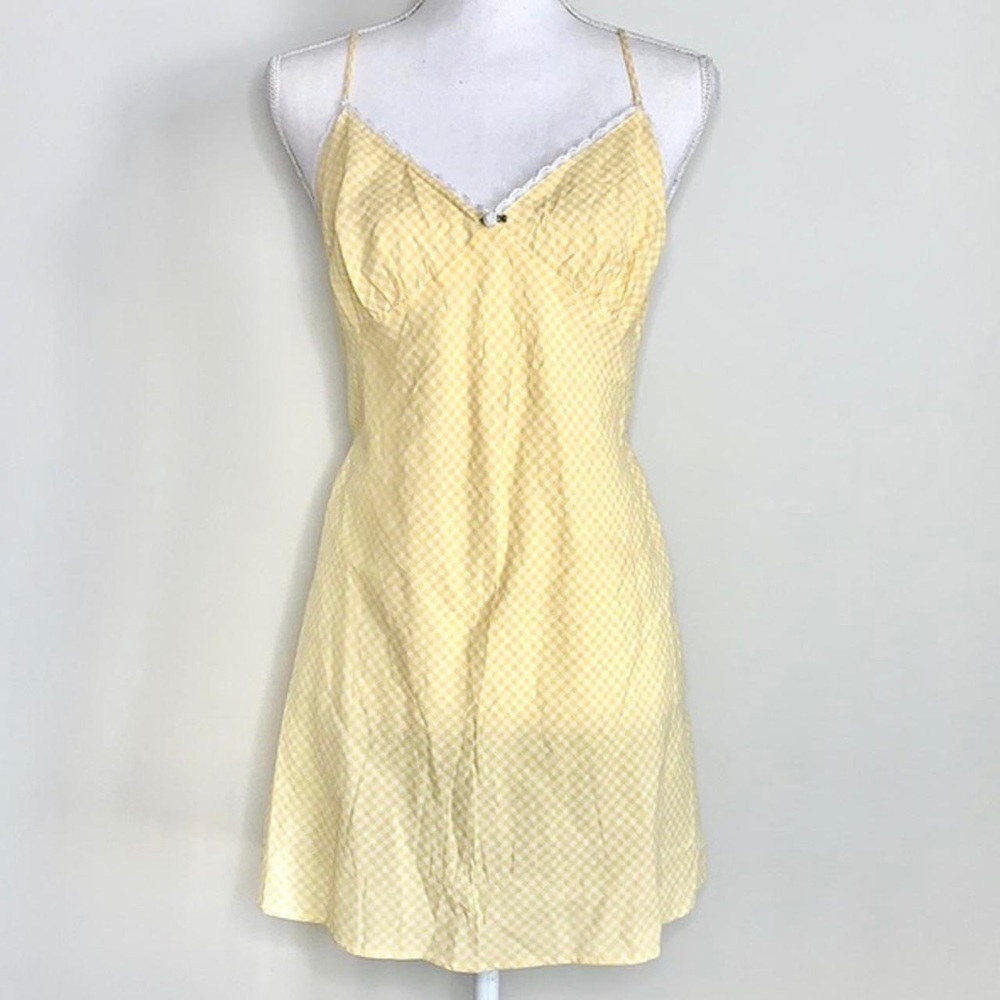 Victoria’s Secret Gingham Slip Dress